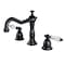 Kingston Brass KS1975WLL 8" Widespread Bathroom Faucet, Oil Rubbed Bronze KS1975WLL - alternate 1